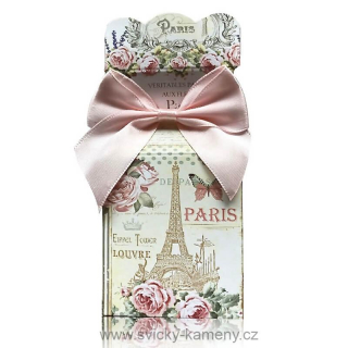 Dárkové mýdlo v krabičce EIFFELOVA VĚŽ PARIS LOUVRE 90g.